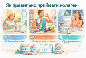 як правильно приймати колаген