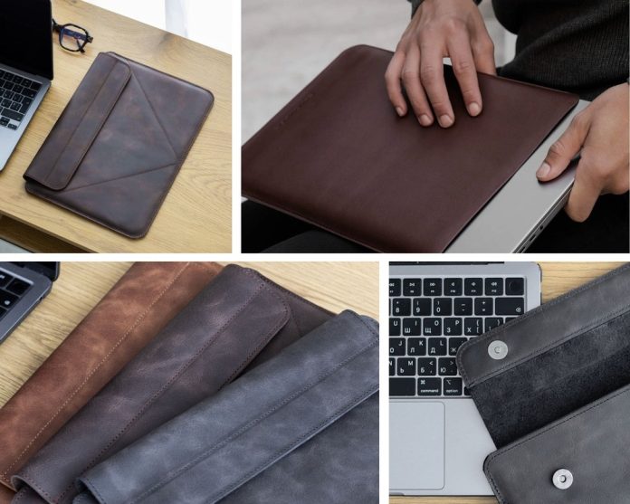 Шкіряний чохол для MacBook