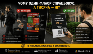 Як дизайн флаєра впливає на ефективність роздачі реклами та залучення клієнтів