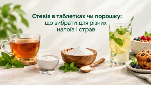 варіанти заміни цукру